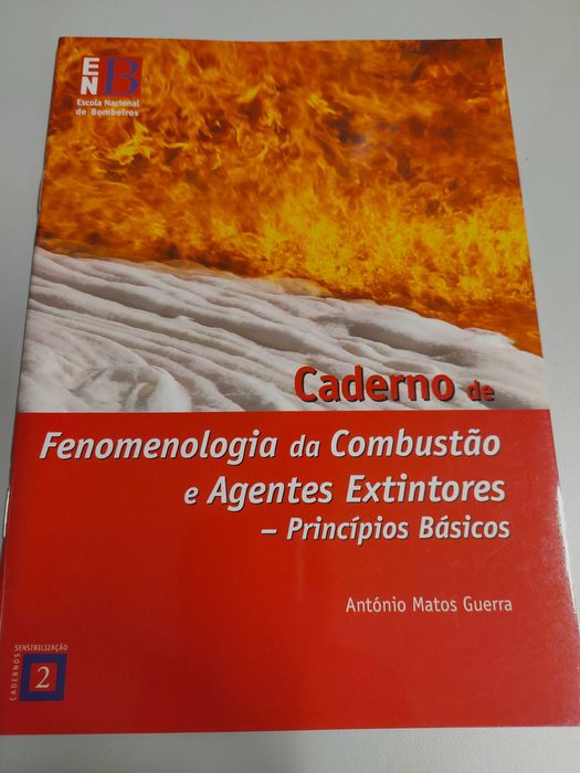 Conjunto de Cadernos de combate a Incêndios com Extintores