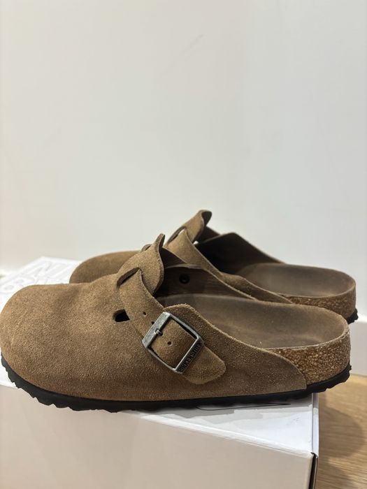 BIRKENSTOCK boston soft footbed– brązowe, EU 38