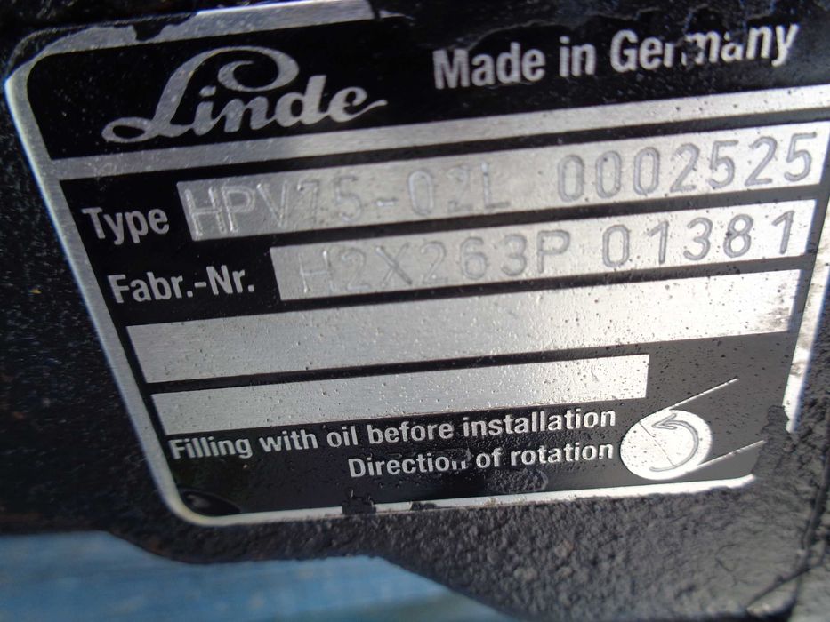 Pompa hydrauliczna LINDE HPV75-02L