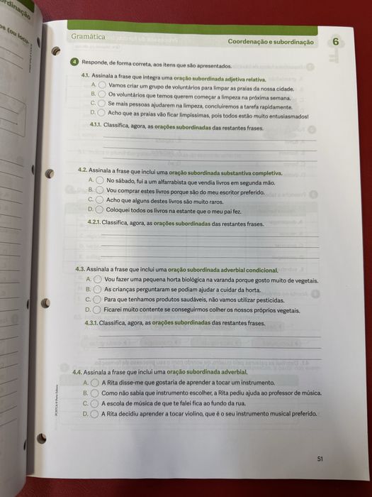 Caderno de atividades Palavra Chave 7