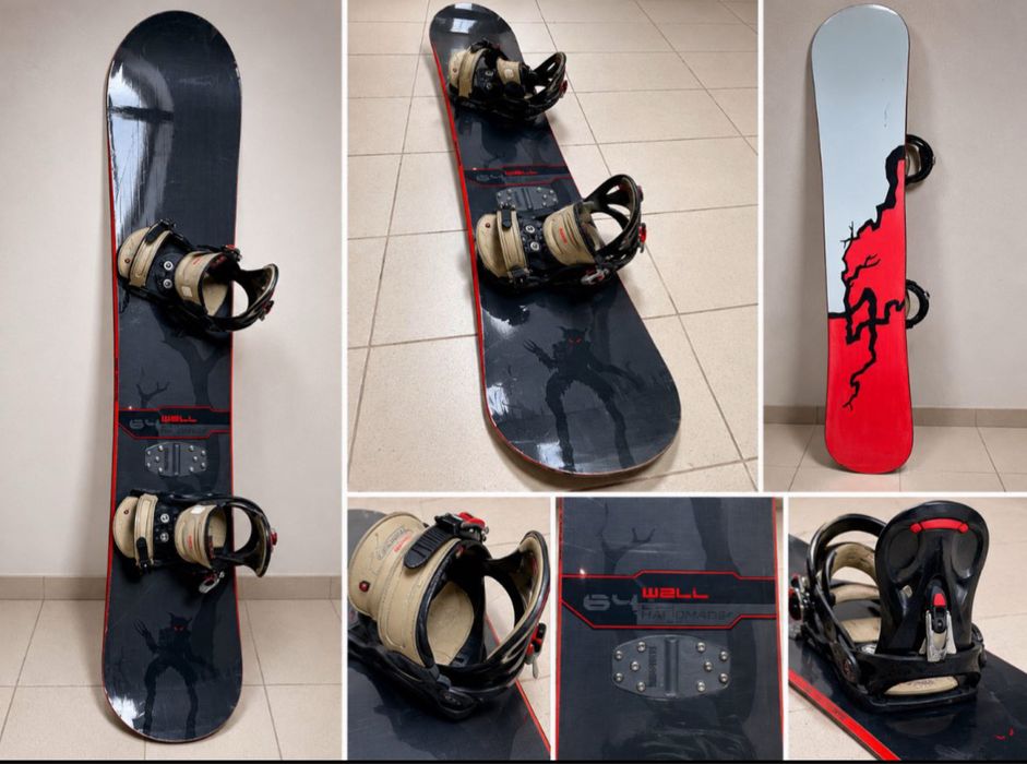 Сноуборд Völkl Wall 162 см + кріплення Burton