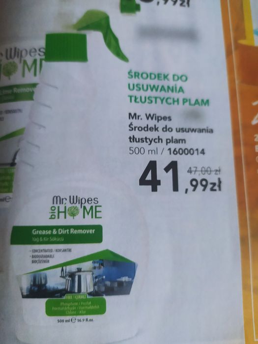 Środek do usuwania tłuszczu w kuchni