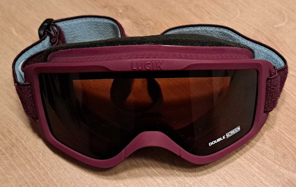 Gogle narciarskie_dziewczynka