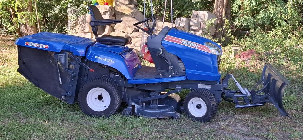 Traktorek kosiarka Iseki Husqvarna sxg 216+ Diesel 2019 Pobranie wysy