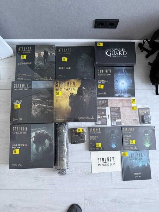 Stalker the board game All-in Сталкер настільна гра Фулфарш