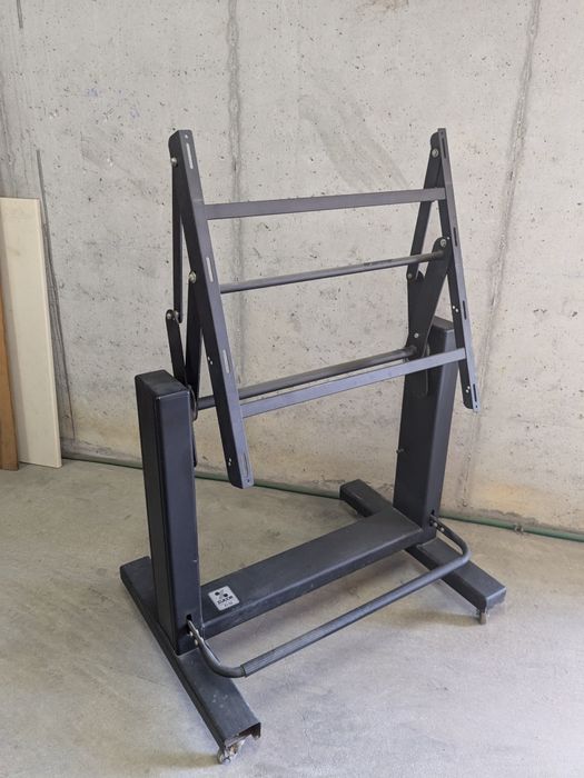 Mesa de trabalho de altura regulável, melhor oferta.