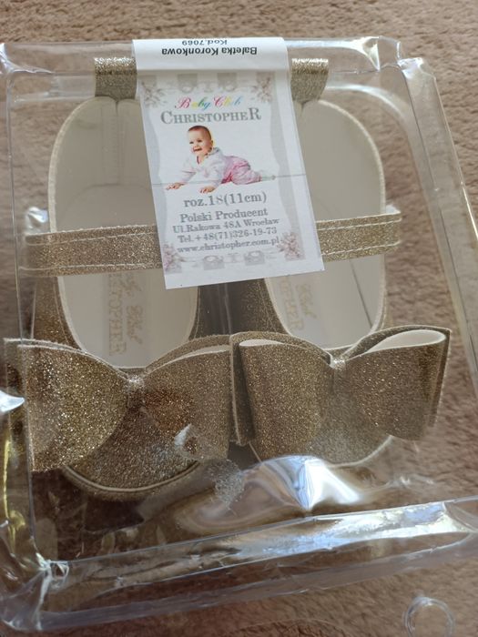 Komplet do chrztu dla dziewczynki