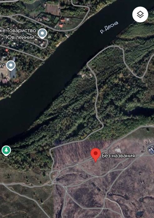 Продаж земельної ділянки ОСГ 1 га в Зазим’я біля річки Десна
