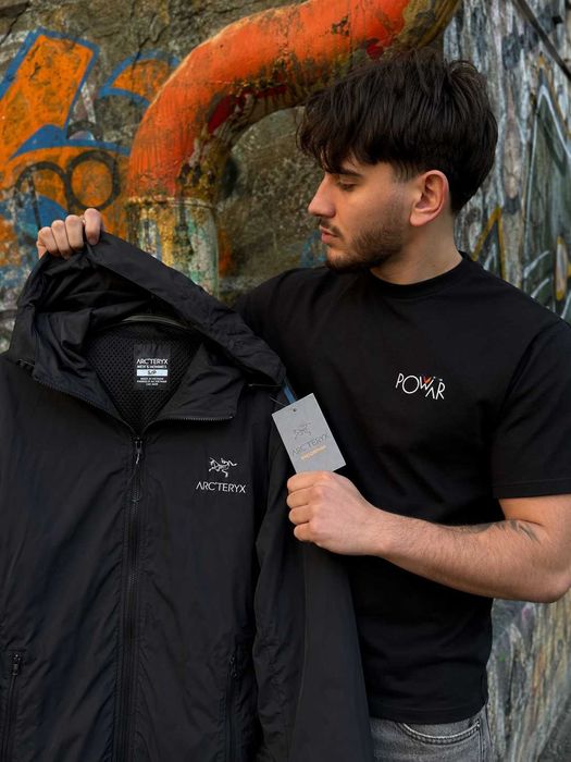 Arcteryx Черная Куртка Новая гортекс // Нова Вітровка Артерикс Гортекс