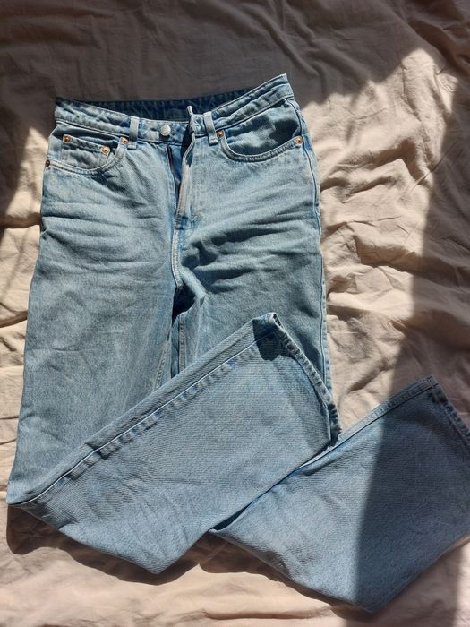 Jeansy spodnie rowe w27 l32 weekday