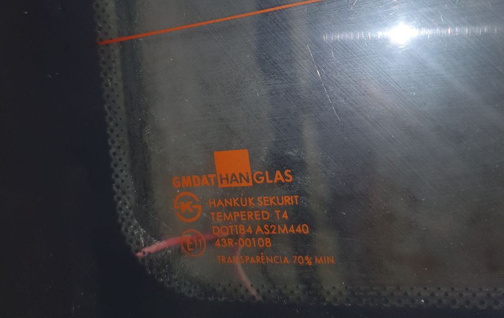 Скло заднє Chevrolet Tacuma 1350