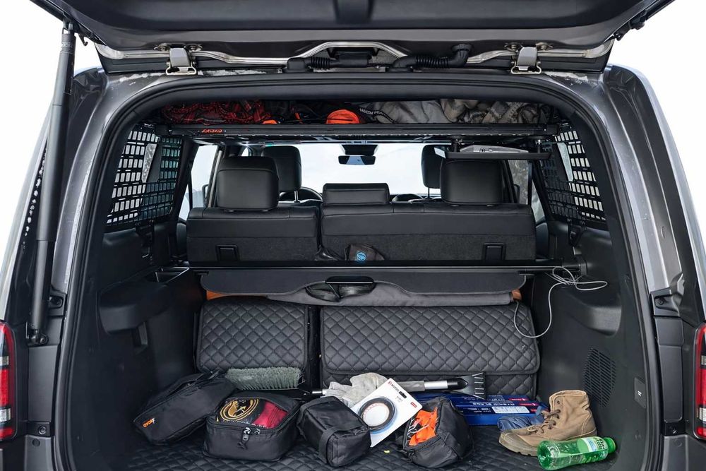 MOLLE-панель на вікно Toyota Land Cruiser Prado 250 органайзер XRoad