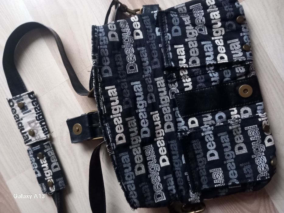 Desigual torebka bawełniana vintage