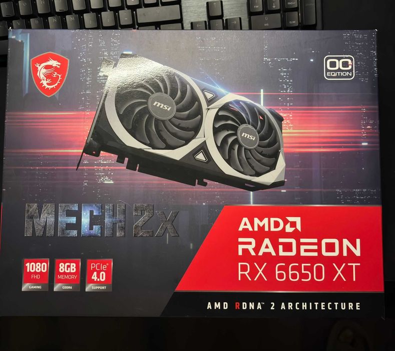 Placa Gráfica MSI RX 6650 XT MECH 2X 8GB – Excelente Estado