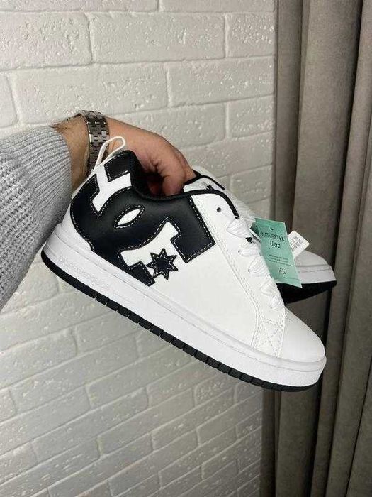 !SALE! DC Shoes Court Graffik White Black 40 41 42 43 44 45 дс белые
