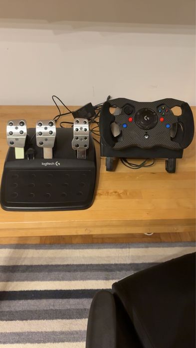 Kierownica Logitech g920 z modem Stanisławice • OLX.pl