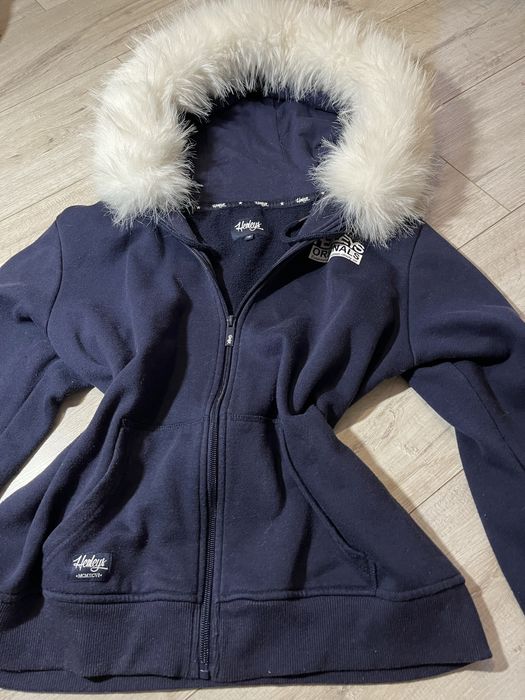 Bluza z futerkiem y2k Henleys