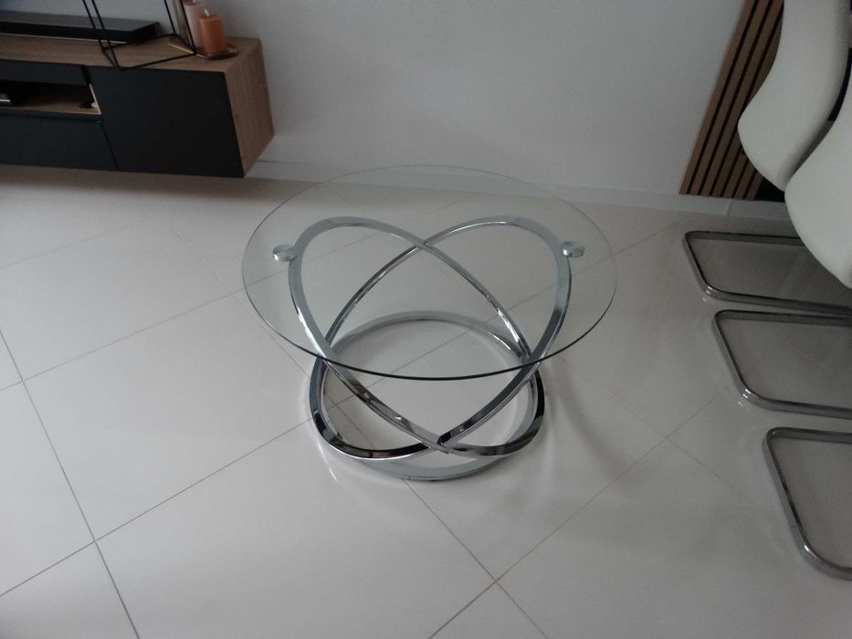 szklany stolik kawowy