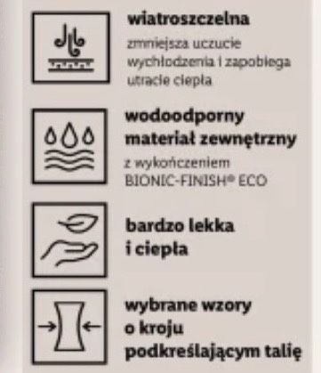 Kurtka damska lekka ocieplana Esmara S