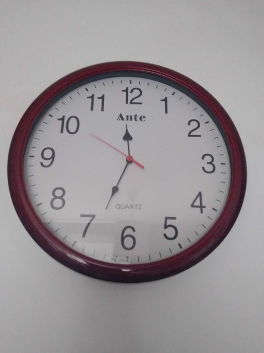 relógio de parede, vidro (a pilha) diâmetro 37cm