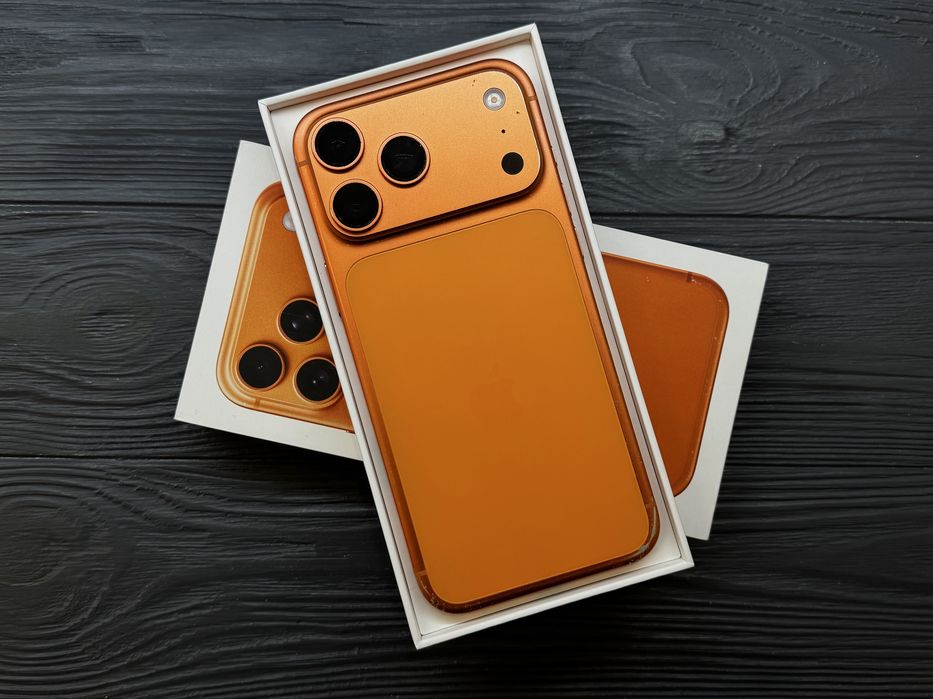 iPhone 17 Pro Max 256 gb Orange Магазин Гарантія
