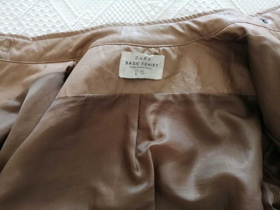 Blusão castanho Zara