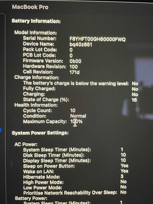 MacBook Pro 16" M4 Pro 24/512 GB | 10 cykli | 100% bateria | gwarancja