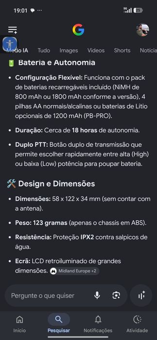 Midland G7 pro GTX