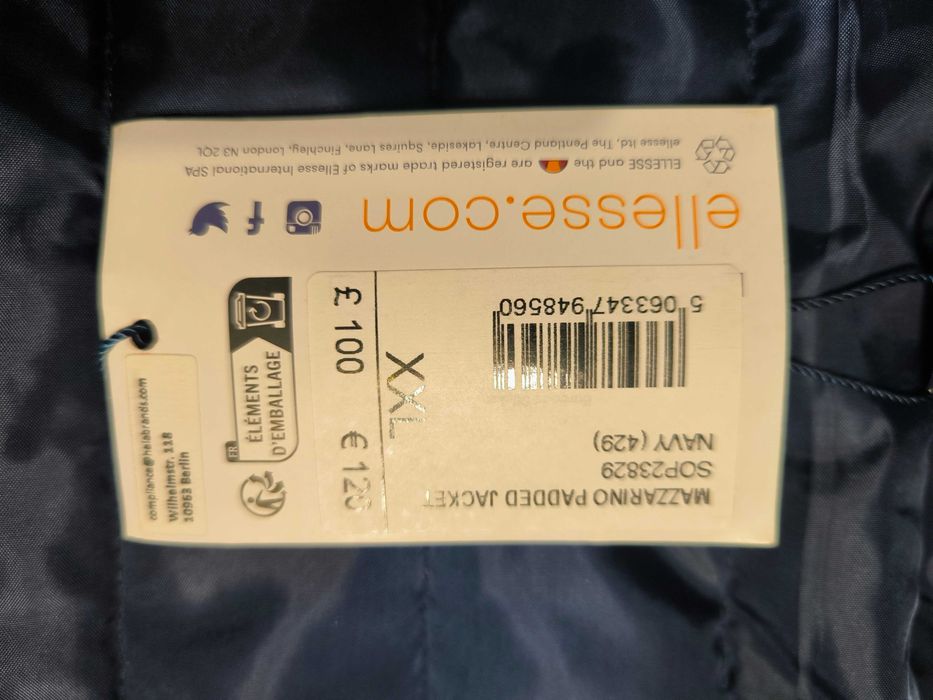Kurtka nowa Ellesse męska XL