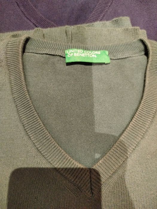 2 camisolas Benetton usadas