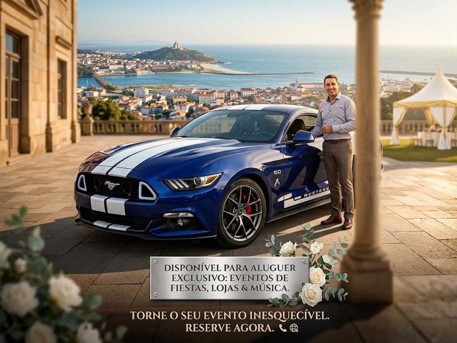 Serviço de aluguer de viatura automóvel - Ford Mustang