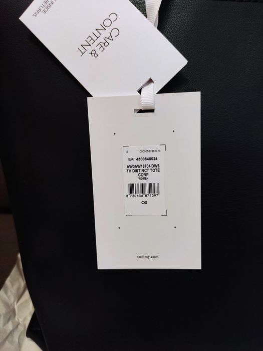 Сумка Tommy Hilfiger Th Distinct Tote - Dark Blue
