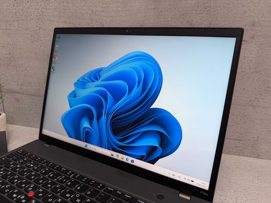 Ryzen 7/16"/512gb ssd/16gb ddr5/Стильний ноутбук Lenovo P16s gen1