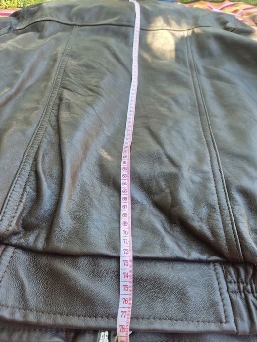 Kurtka skórzana pilotka bomberka