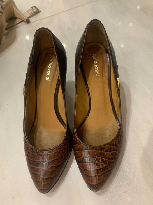 buty skóra naturalna rozmiar 36 gino rossi ryłko
