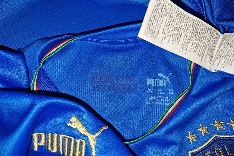Włochy FIGC Puma DryCell 2022-23 home rozmiar: L-164 /13-14 years/