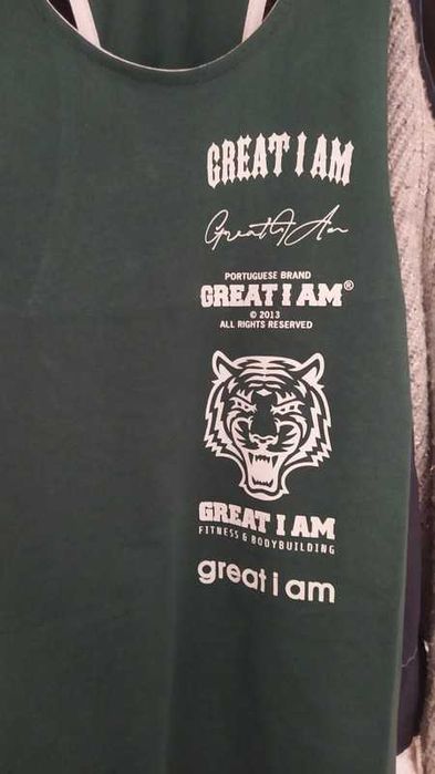 Tank Top NOVO Great I Am