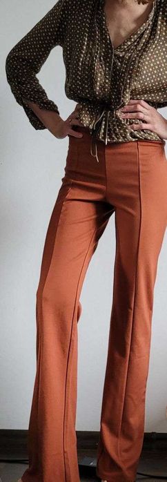 Брюки жіночі трикотажні від Mango (розмір S)