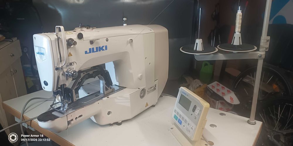 JUKI LK-1900B-HS  automat ryglujący do ciężkiego szycia
