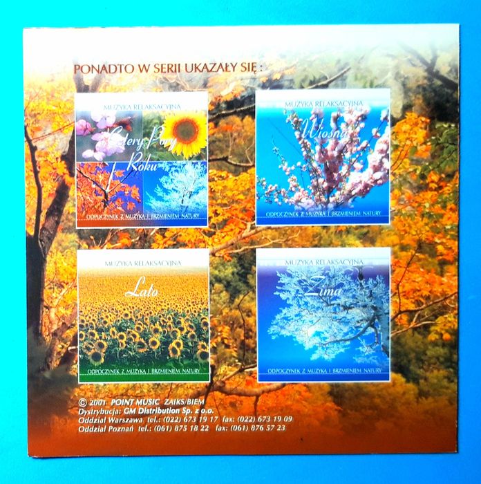 Muzyka Relaksacyjna - Jesień (CD, 2001)