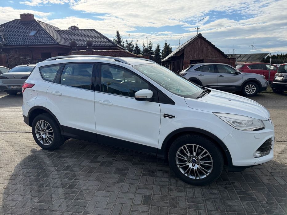 Ford Kuga Piękna 2.0 Disel 4x4 140PS Navi Servis ASO Gwarancja 12 mc