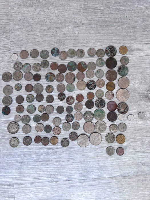 Coleção de Moedas Antigas e Históricas (Réis, Escudos, Etc) Anuncio 01