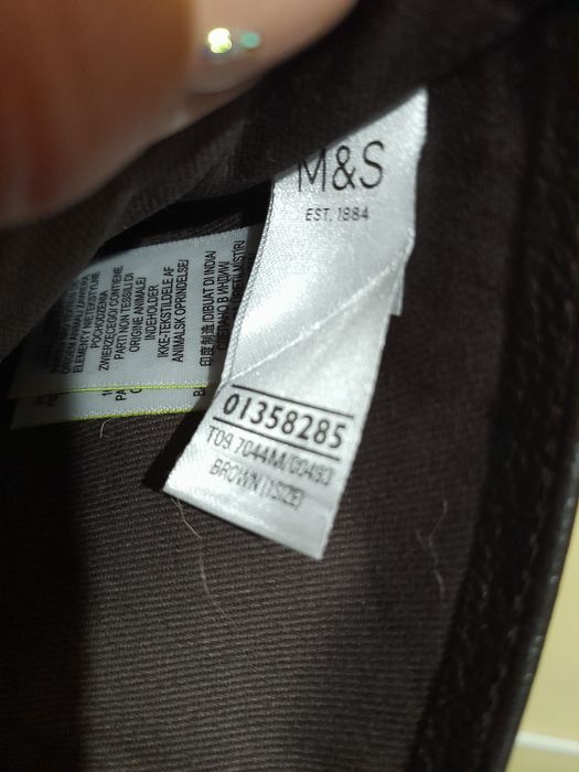 M&S оригінал шкіряний гаманець портмоне