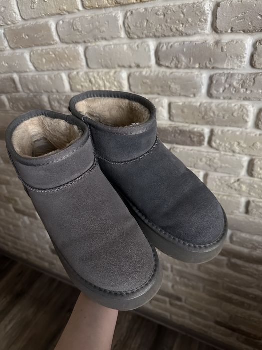 Уггі замшеві на овчині