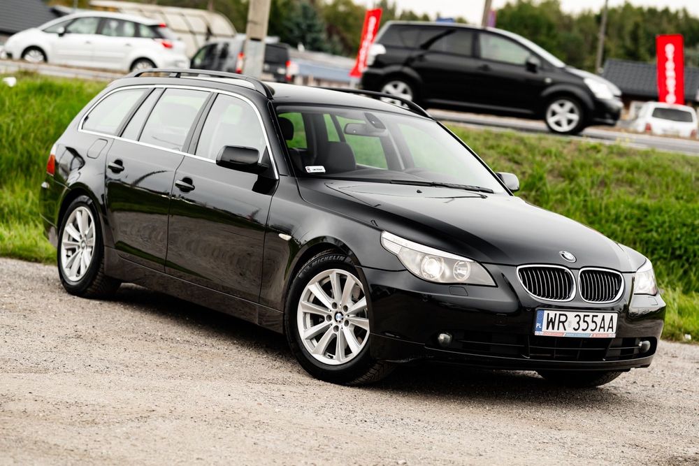 BMW Seria 5 3.0i LPG 258KM Xenon Ringi Skóra Navi Parktronic Grzane fotele
