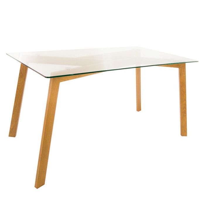 Mesa jantar em vidro