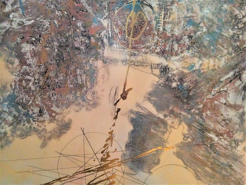 Quadro decorativo com tela de Robert A. Devoe
