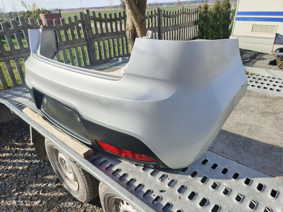 Kia Rio III zderzak tył 3D srebrny