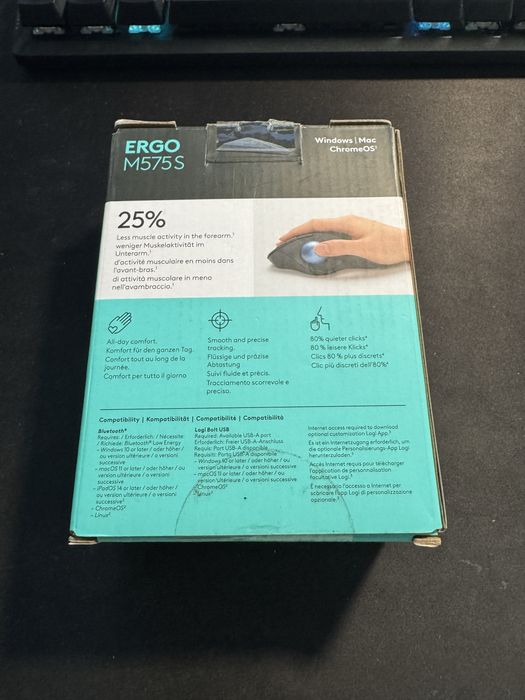 Rato LOGITECH ERGO M575 S