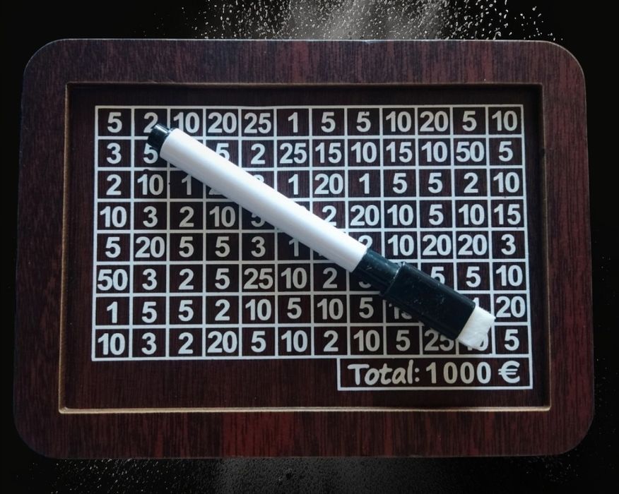 Cofrinho para juntar 1000€